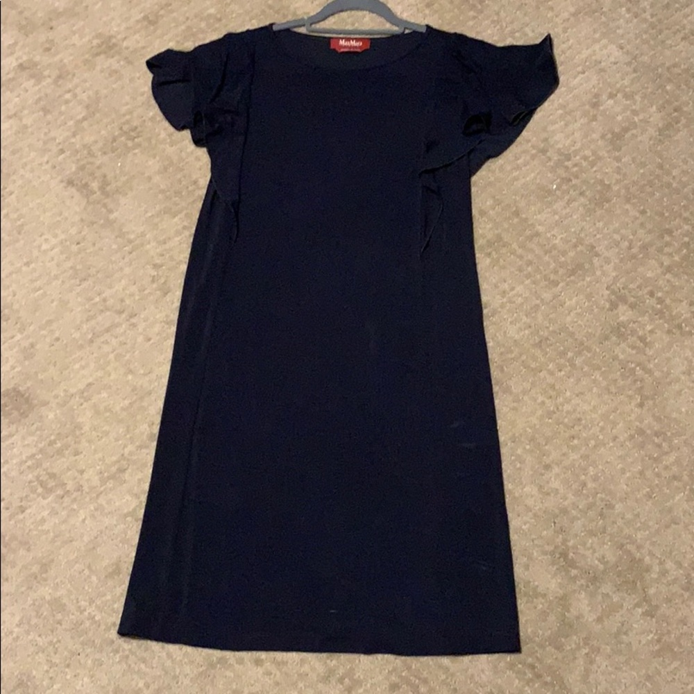 Navy MaxMara Studio Dress